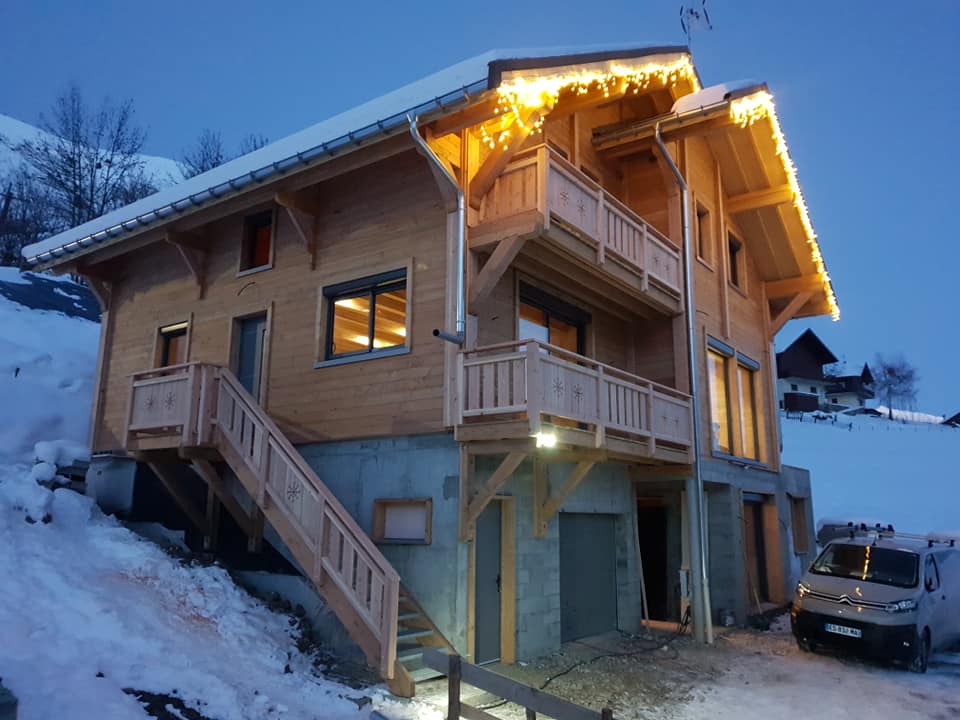 Construction de chalets en Haute-Savoie