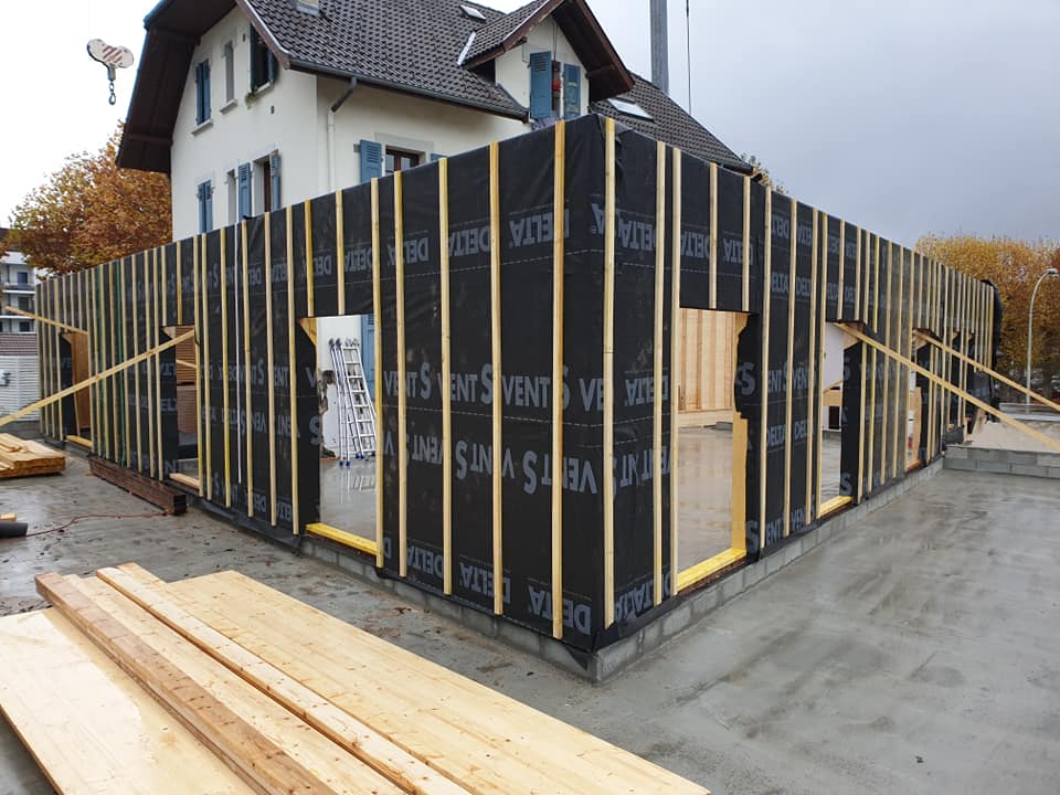 Isolation ossature bois