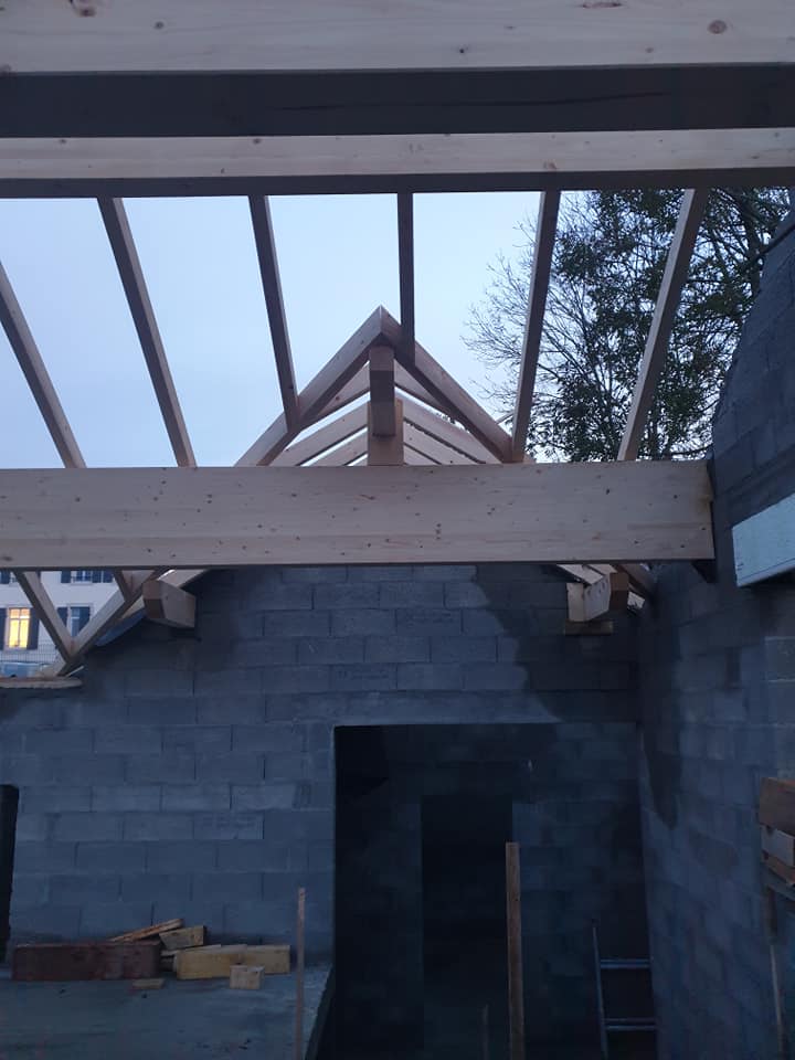 Travaux de charpente à Groisy