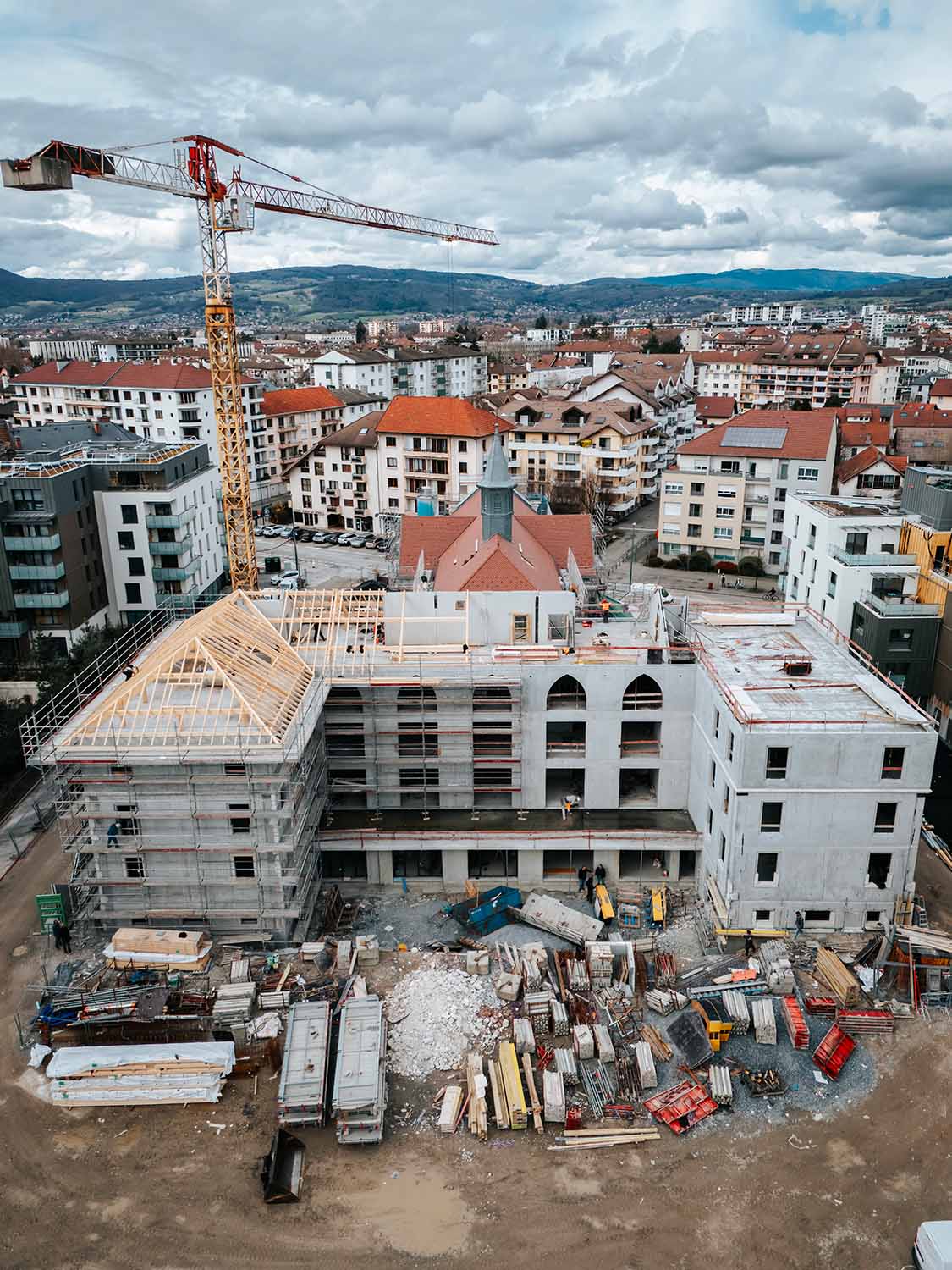 Travaux charpente bois rénovation