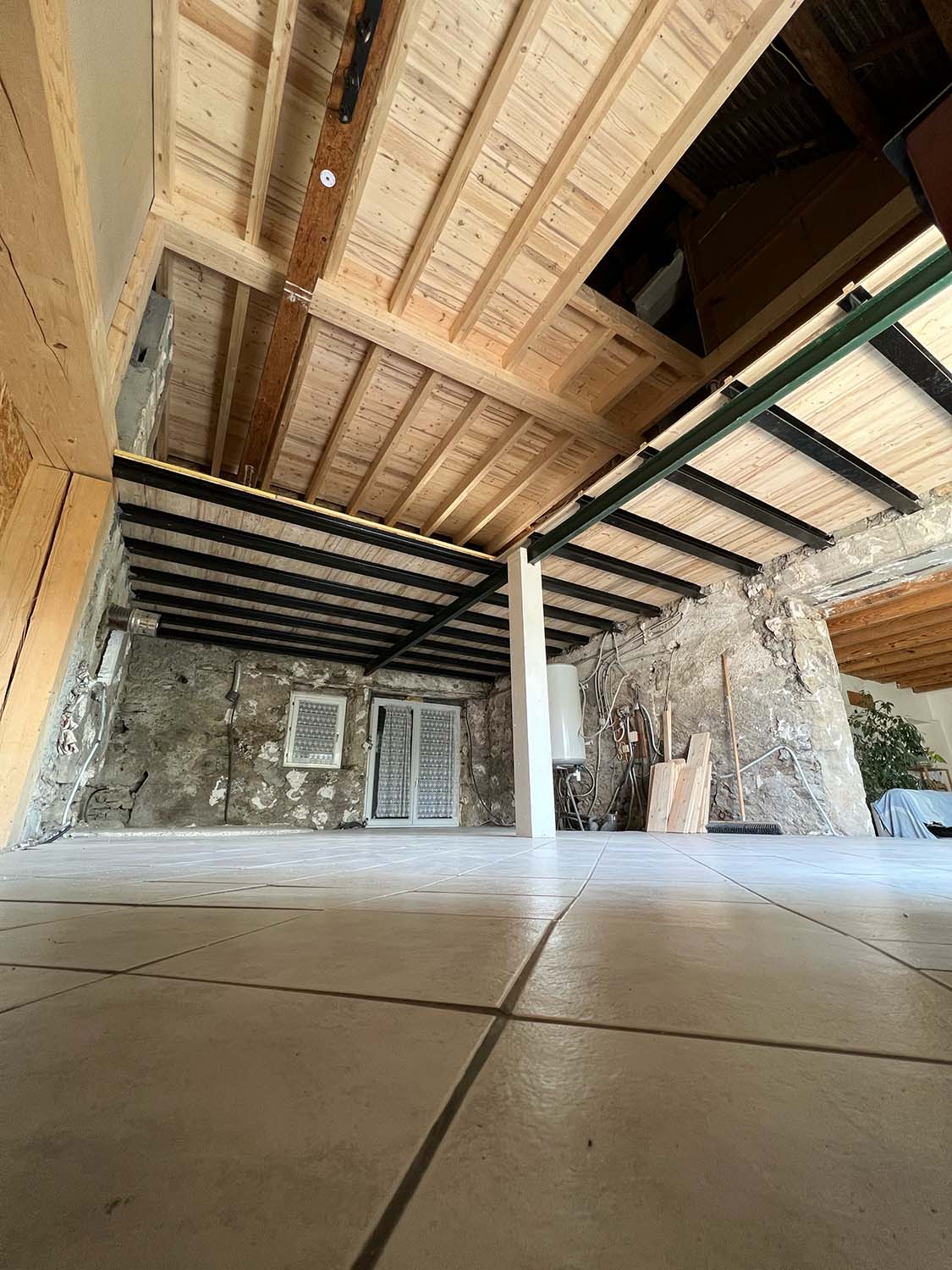 Menuiserie intérieure bois à Morzine